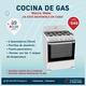 COCINA DE GAS CON HORNO