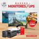 Nuevos UPS y monitores