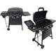  BBQ BARBECUE (BARBACOA) D GAS COLOR NEGRO ACER. INOX.NVO